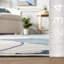 Tapis abstrait lavable à la machine Sheree SpinClean-2110389671