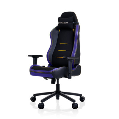 Vertagear Adjustable Reclining Ergonomic Faux Leather Swiveling PC & Racing Game Chair