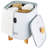 25L Large Towel Warmer Bucket with LED Screen Drying Fuction & Timer White-109703819