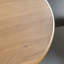 Round Solid Wood Base Dining Table