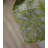 Block Print Rod Pocket Curtain Green Floral Linen Farmhouse Window Drapes for Living Room & Bedroom – Blackforest-373152105