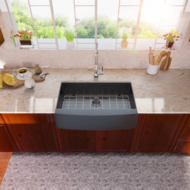 Lexo 30'' L Undermount Single Bowl Stainless Steel Kitchen Sink