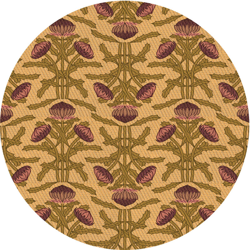 Indoor Rug, Round 8'