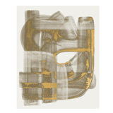 Stroke Layering In Gold IV Painting by Guseul Park