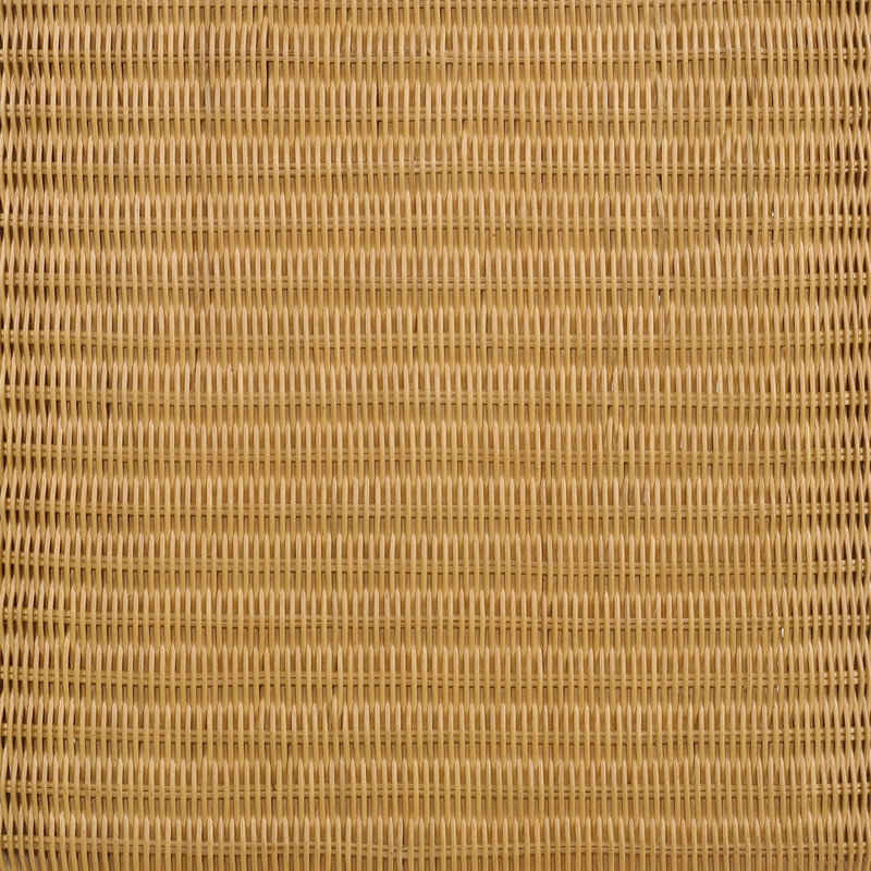 Mehrie Square Woven Rattan End Table Natural, Brown