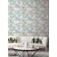 Peony 10' L x 24" W Peel and Stick Wallpaper Roll-987587060-987697531