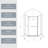 Efficient Space-saving Design Tempered Glass Matte Black Bathroom Corner Enclosure