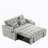 Versatile Foldable Sofa Bed, Modern Sofa, Pull-Out Bed With Adjustable Back And Usb Port, Comfy Couch-1914991212