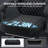 Reclining Ergonomic Fabric PC & Racing Game Chair With Bluetooth Speakers And Vibration Lumbar Pillow-141546273