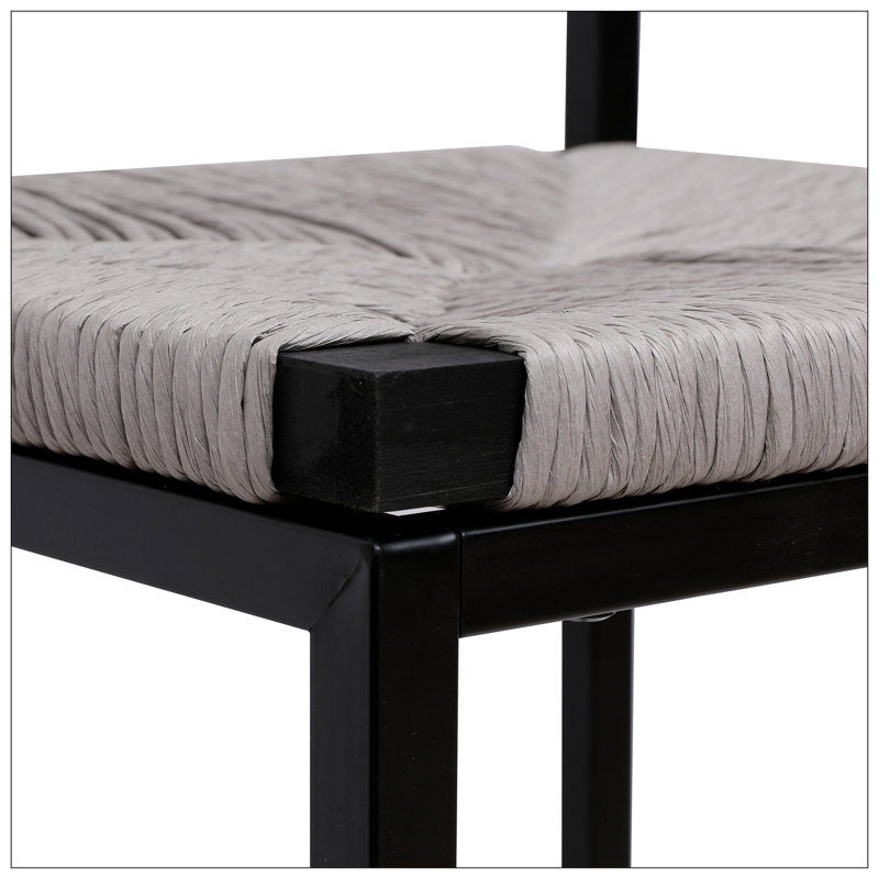 Ensemble de 2 tabourets de bar Honey, Gris