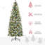 Arbre de Noël artificiel mince 70 g