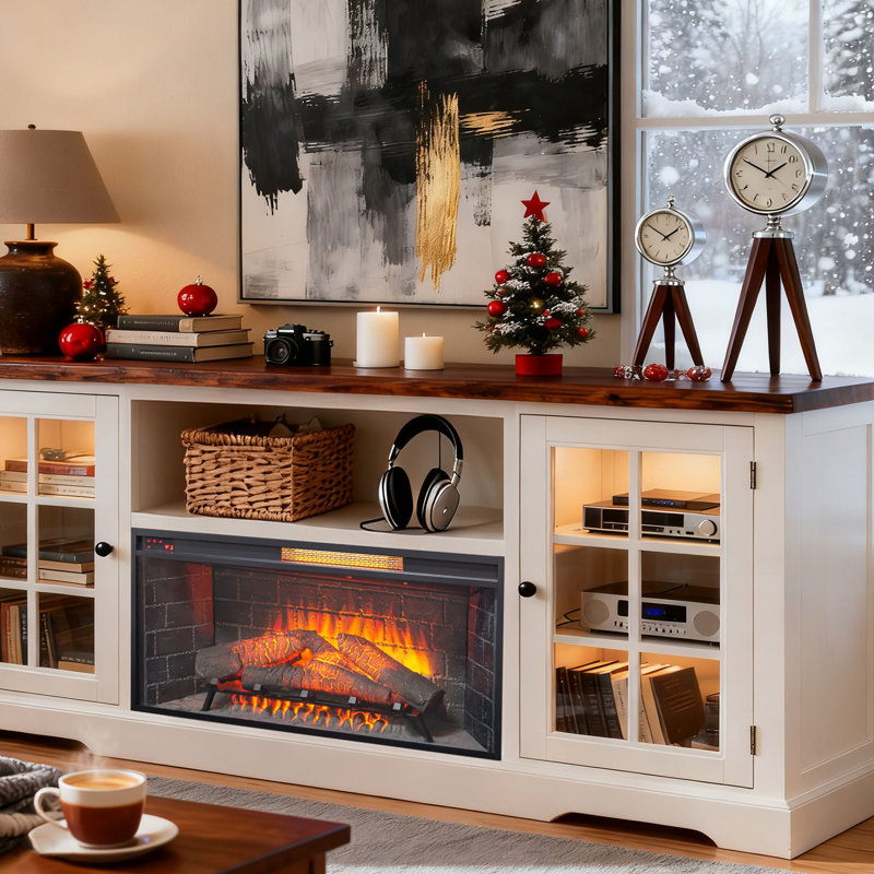 36 Inch Infrared Electric Fireplace With Removable Trim, Touch Panel, Csa/ul Certified, 1500w/5018 Btu Heater, 4 Flame Brightness Levels, 8h Timer, 11 Temp Settings, 3 Installation Methods