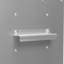 Smoker 80cm with galvanized steel glass