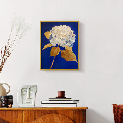 FLORAL Series LXXXIX  -Premium Framed Print -Ready to Hang - No Nails Required