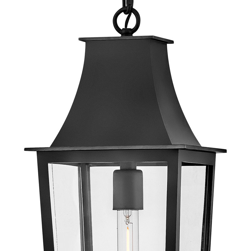 Hinkley Georgetown Hanging Lantern, Black