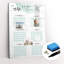 Magnetic Glass Photo Memo Board