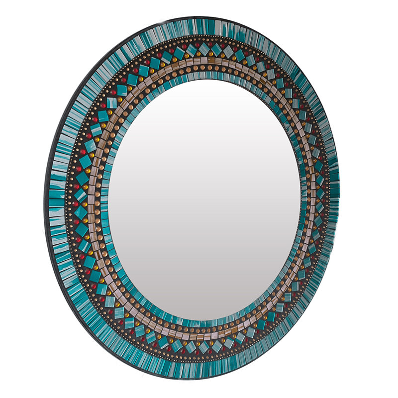 Miroir Alicien, Rouge / Vert / Brun