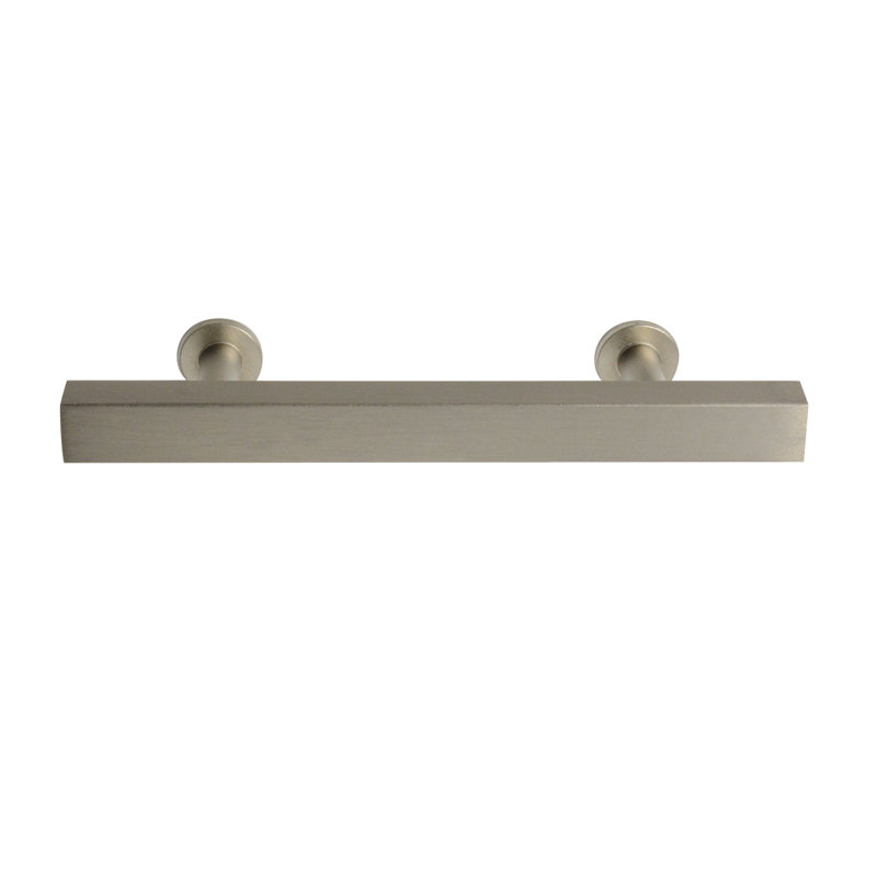Poignée barre Newport, Nickel brossé, 3"