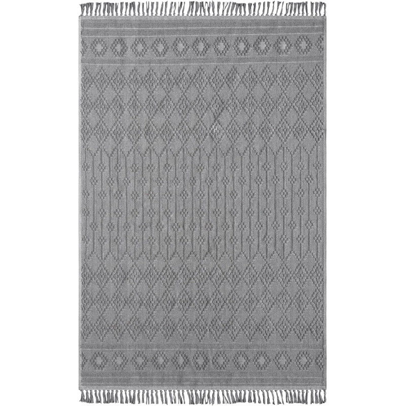 Indoor Area Rugs Low Pile Bedroom Rug Non Slip Floor Mat Washable Carpet Pads for Living Room A0127, Rectangle 80 x 150 cm