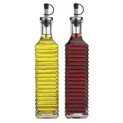 Oil Dispenser Bottle, 500ml Olive Oil Dispenser Oil Sprayer, Clear Glass  Refillable Oil And Vinegar Dispenser Bottle With Measuring Scale Pump For  Kit