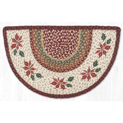  Tranche de poinsettias imprimés SCP-417 18 po x 29 po
