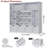 49.4" W Kids Bookcase with 4 Removable Drawers, Cube Organizer-1588888258