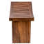 Banc de douche en teck de 18 po Daigan