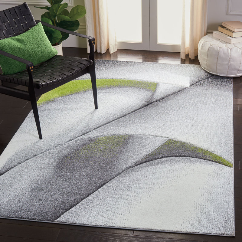 Tapis géométrique Tontitown Performance, Rectangle 4 pi x 6 pi