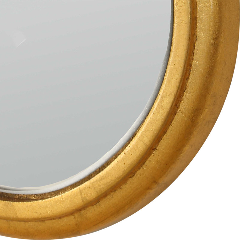 Miroir Katerina, 36" H X 24" W, Doré, Festonné