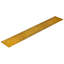 Overdyed Hand-Knotted Wool Modern-Contemporary Yellow Runner 2' 7" x 16' 1"