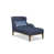 Chaise longue à accoudoir gauche