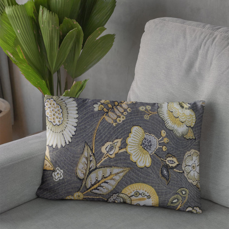 Coussin luxueux Plutus, Rectangle, H 12 po x l 20 po