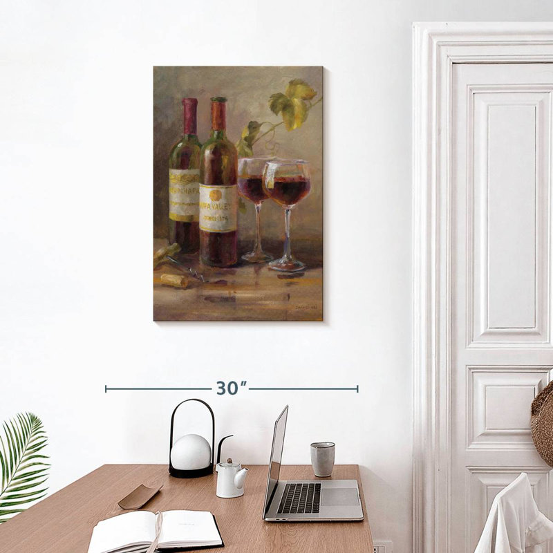 Yarlin Opening The Wine, 30" H x 20" W