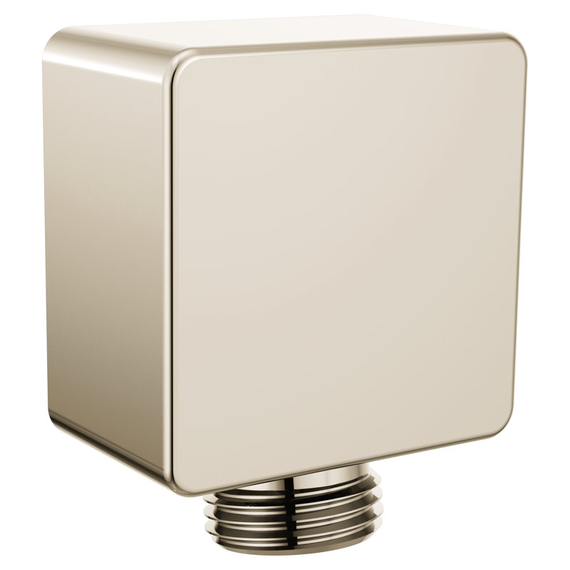 Drop Wall Supply Elbow, Polished Nickel