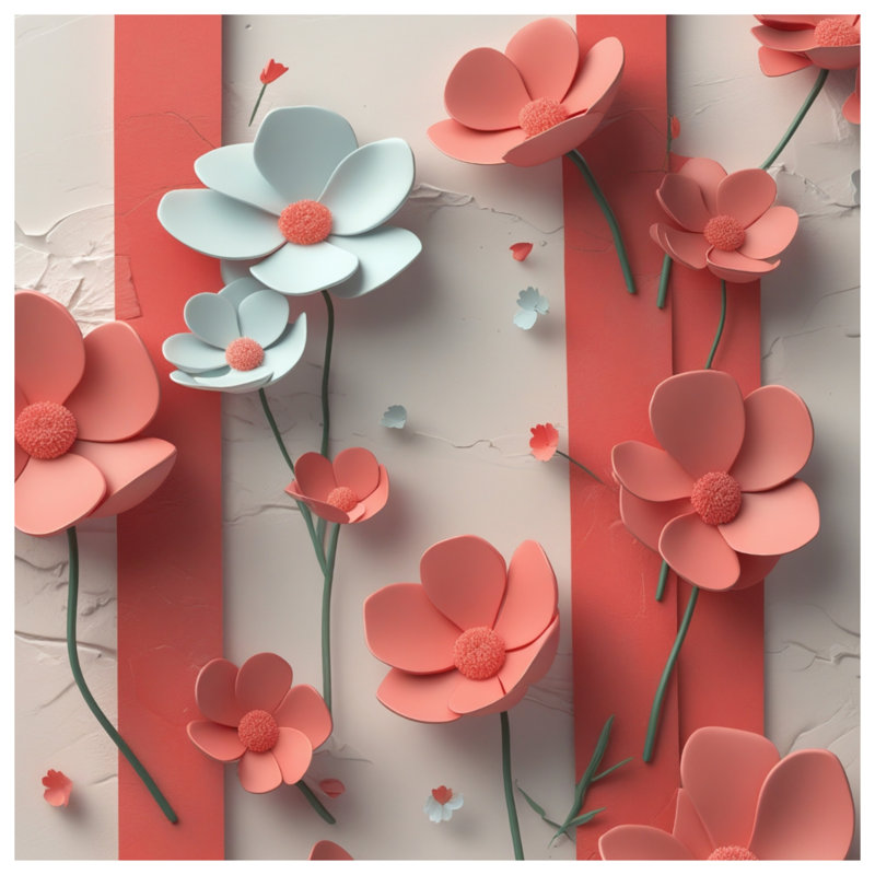 Coussins décoratifs Coral, 18 x 18 pouces