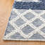Tapis géométrique en laine / coton tissé à la main Vermont-729442980