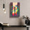 Art mural en verre acrylique Rainbow Ballet