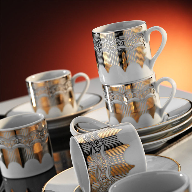 Ensemble de 6 tasses à espresso Emmeloord