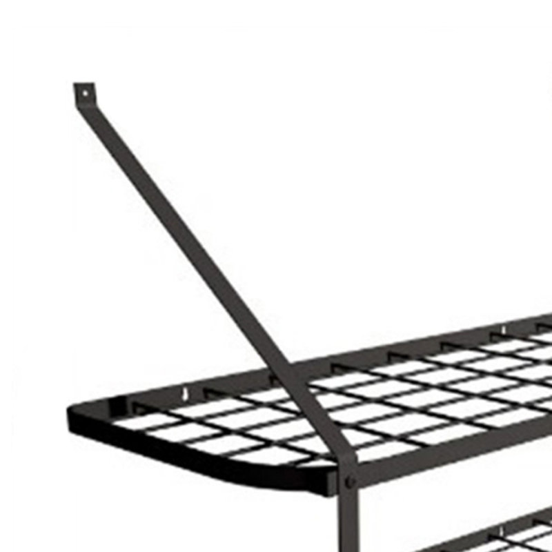 Metal Rectangle Wall Mounted Pot Rack