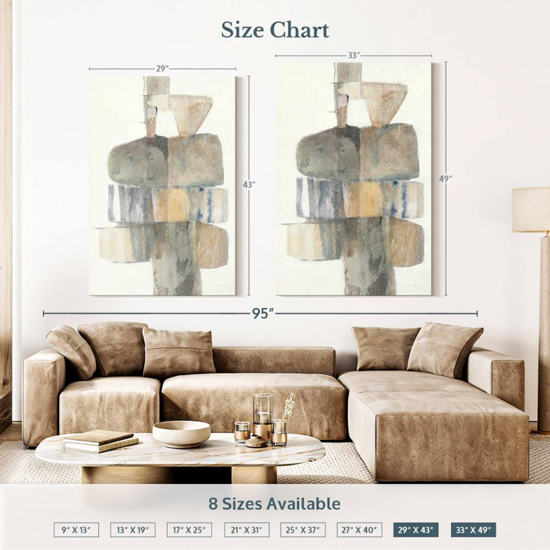Avery Stepping Stones, 48" H x 32" W