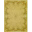 Wool Floral Area Rug in Gold-74939267