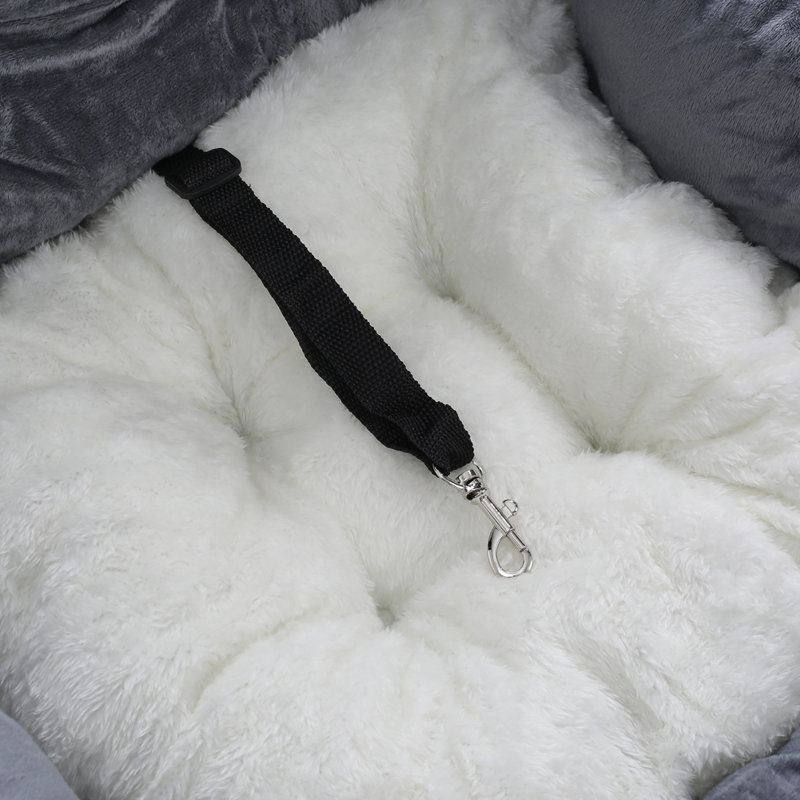 Bolster Cushion Fleece Pet Bed Dog Nest
