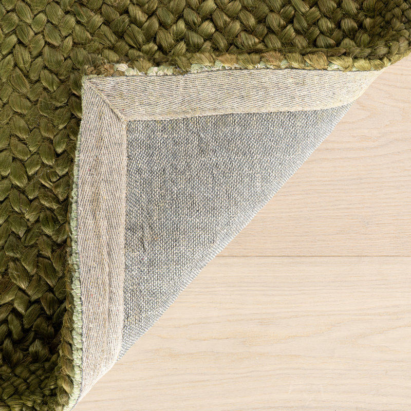Tapis en jute fait à la main Thale, Rectangle 9 pi 6 po x 13 pi 6 po
