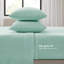 Ensemble de 3 draps simples 100% molleton, toucher à la main, boulochage, doux et doux, nettoyage rapide