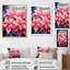 Fleur de poinsettia Clarance - imprimé pointillisme-419967018-419967008