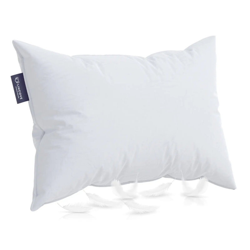 Ensemble de coussins de lit de luxe en duvet de qualité supérieure - Soutien-cou pour un sommeil confortable - 1 paquet