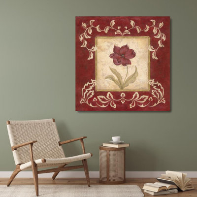Lark Manor™ Carroll, Jane Gallery Wrapped Canvas Art Titled: Scarlet Shine II