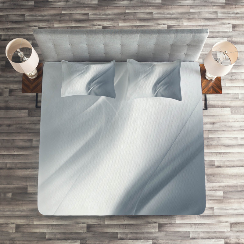 Modern & Contemporary Polyester Abstract Coverlet, Queen Bedspread + 2 Shams