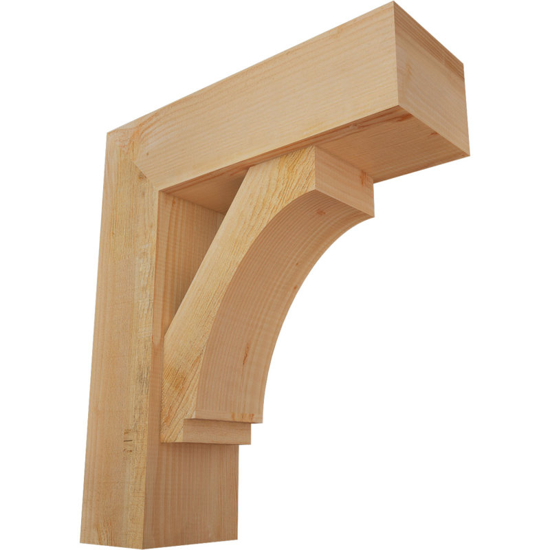 Support de bloc impérial avec entretoise décalée, 28 x 24, Sapin Douglas de l 8 po (scié brut)
