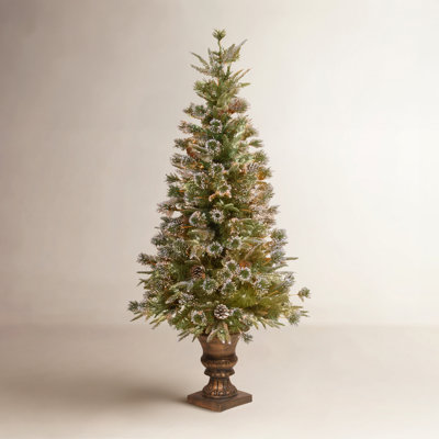 4' Pre-Lit Pine Tree